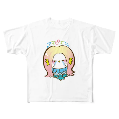 アマピエン All-Over Print T-Shirt