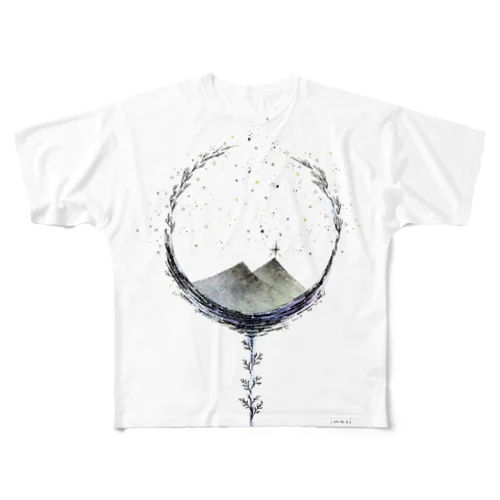 砂丘の夢 All-Over Print T-Shirt