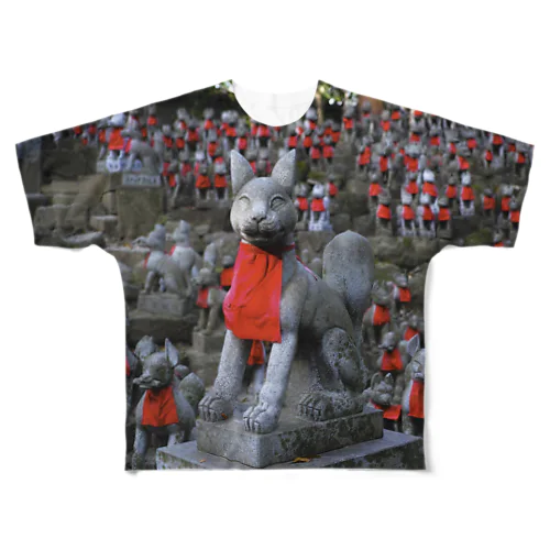 Inari Foxes フルグラフィックTシャツ