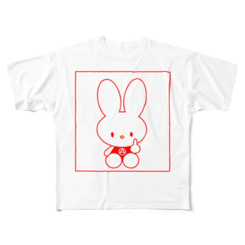 FXXKちゃん フルグラフィックTシャツ