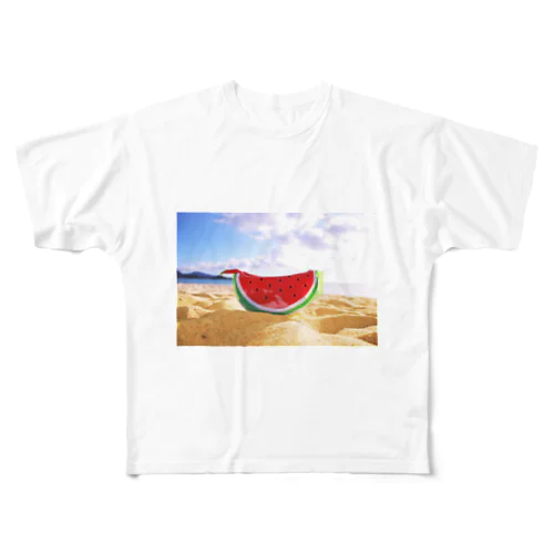summervacation フルグラフィックTシャツ