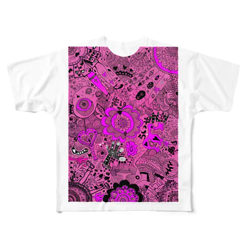 らいせ All-Over Print T-Shirt