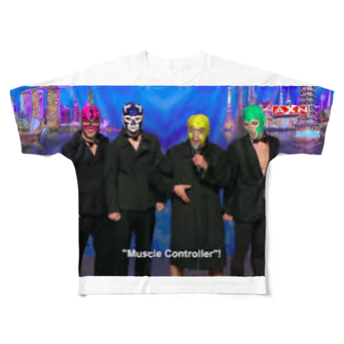 p-mask-1 All-Over Print T-Shirt