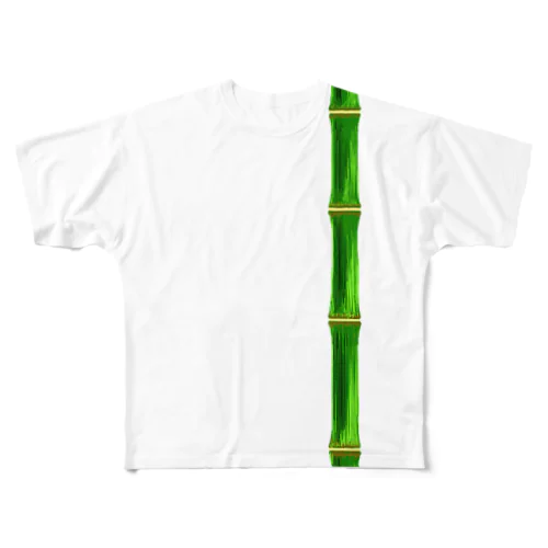 竹T フルグラフィックTシャツ
