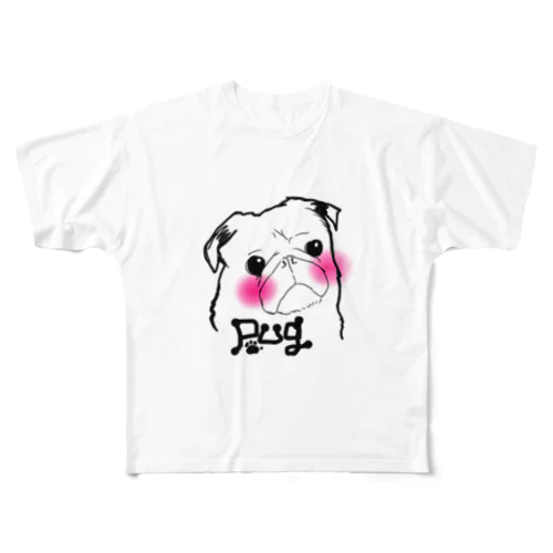 でかぱぐ All-Over Print T-Shirt