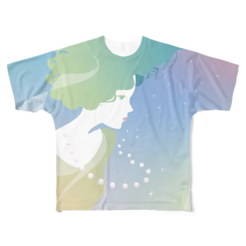 Miss ボサノバ All-Over Print T-Shirt