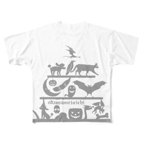 ハロウィン 2 Sサイズ用 All-Over Print T-Shirt