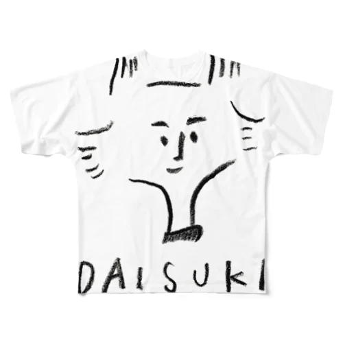 DAISUKI フルグラフィックTシャツ