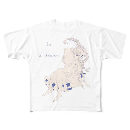 ln a dream フルグラフィックTシャツ