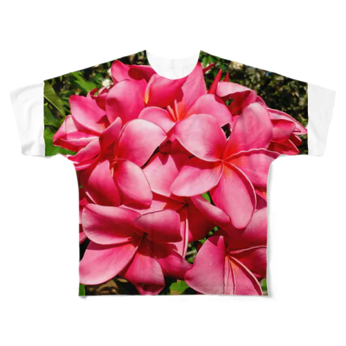 プルメリア🌺 フルグラフィックTシャツ