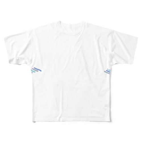 涼しげ All-Over Print T-Shirt