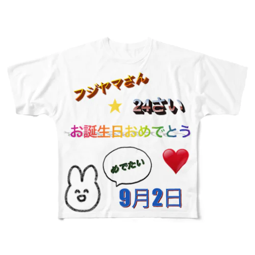 フルグラフィックTシャツ