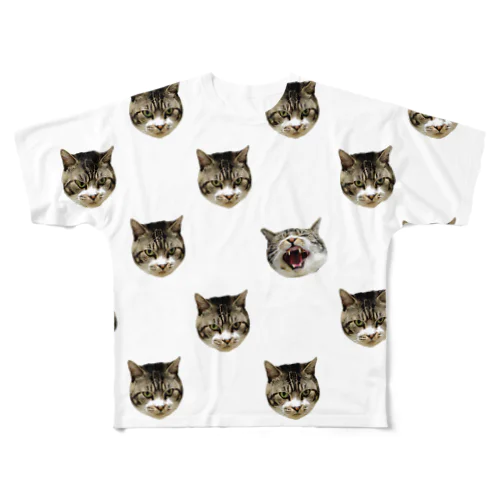 リキちゃんがいっぱい All-Over Print T-Shirt