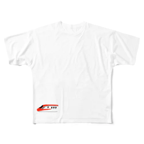 連結(みぎがわ) All-Over Print T-Shirt