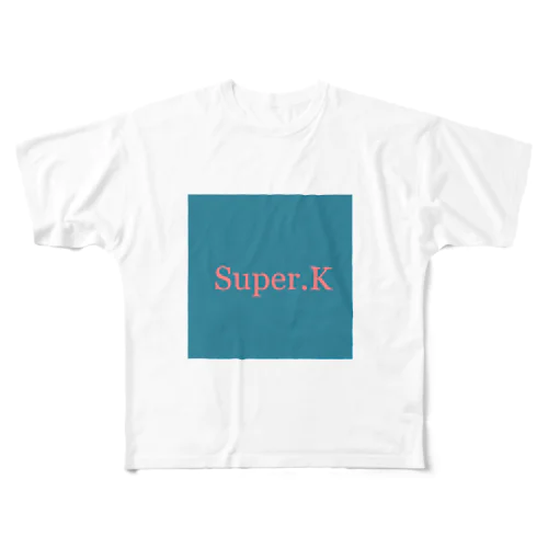 Super.K All-Over Print T-Shirt