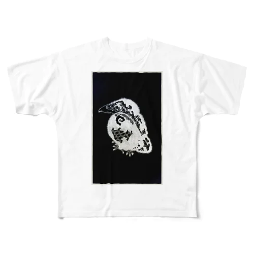 ベイビーヤタガラスシリーズ All-Over Print T-Shirt