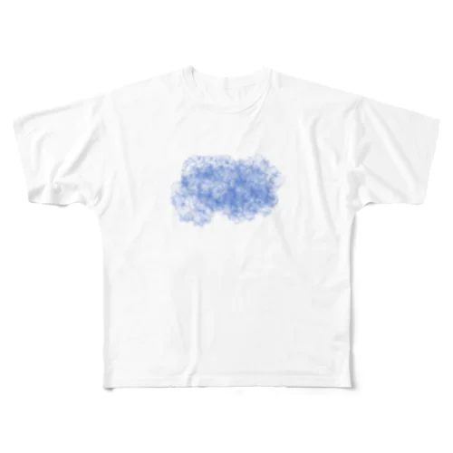 ただの雲 フルグラフィックTシャツ