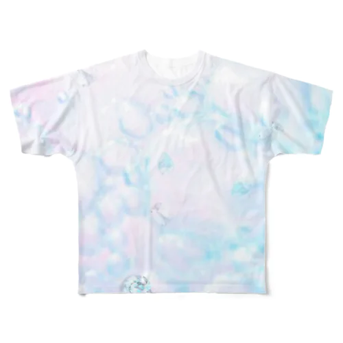 人魚姫は泡になる All-Over Print T-Shirt