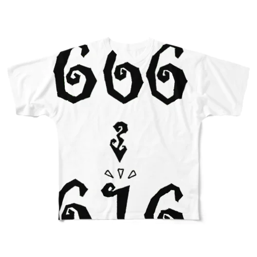 666→616  フルグラフィックTシャツ