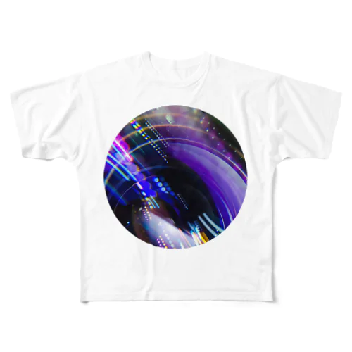 SPACEHOLE フルグラフィックTシャツ