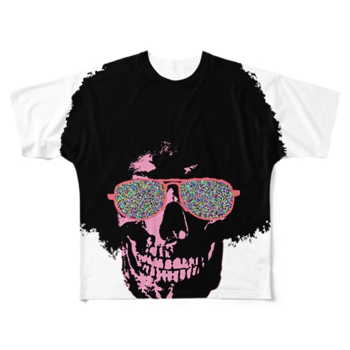 Funky Skull!!!! All-Over Print T-Shirt