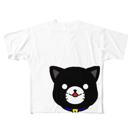  SCHWARZE KATZE フルグラフィックTシャツ