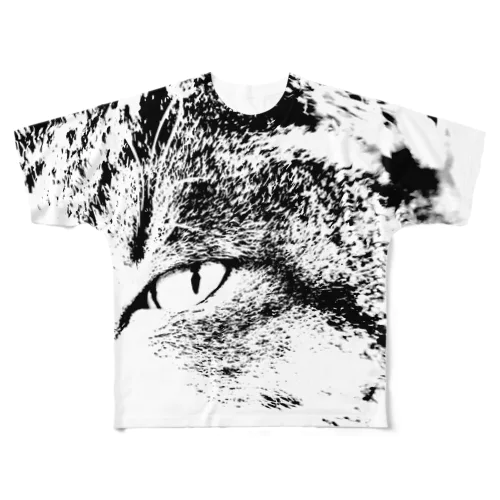 見つめる All-Over Print T-Shirt