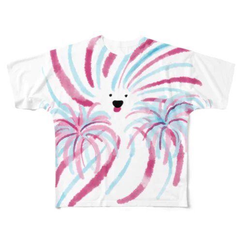 ponponken All-Over Print T-Shirt