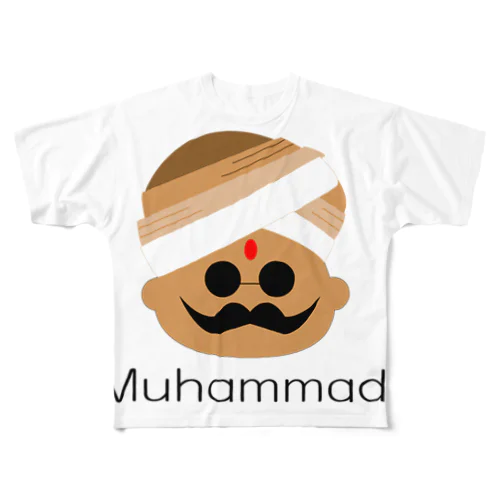 ムハンマド フルグラフィックTシャツ