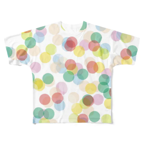 ドット All-Over Print T-Shirt