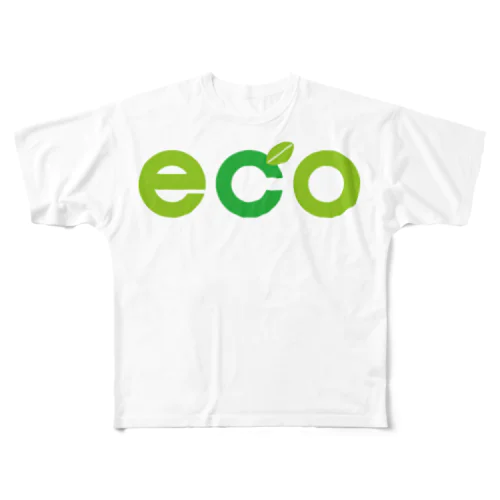 eco フルグラフィックTシャツ