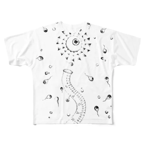 mtsnntattoo(表) All-Over Print T-Shirt