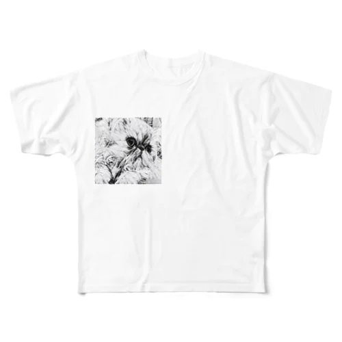 猫ってる All-Over Print T-Shirt