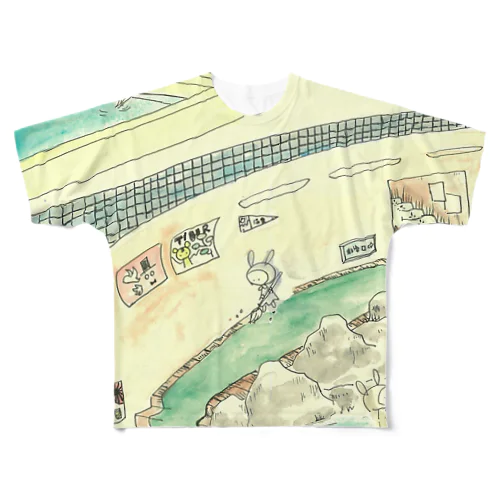 おそうじさん All-Over Print T-Shirt