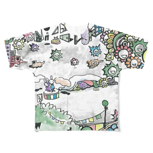 うたう All-Over Print T-Shirt