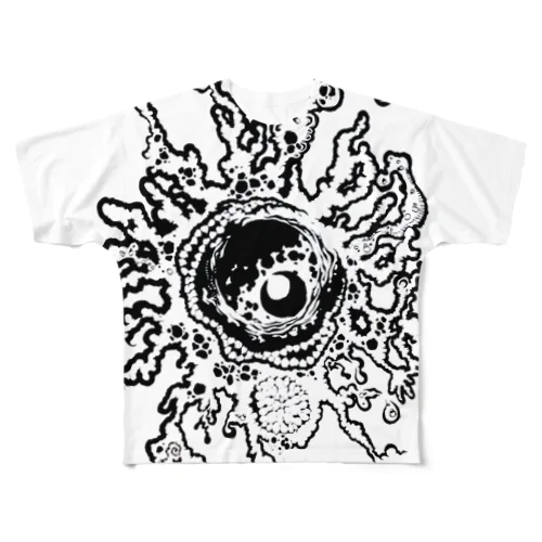 寄生ウイルス(表) All-Over Print T-Shirt