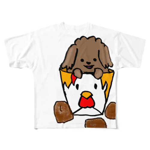 からあげちゃん All-Over Print T-Shirt