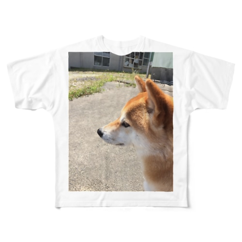 華柴 All-Over Print T-Shirt