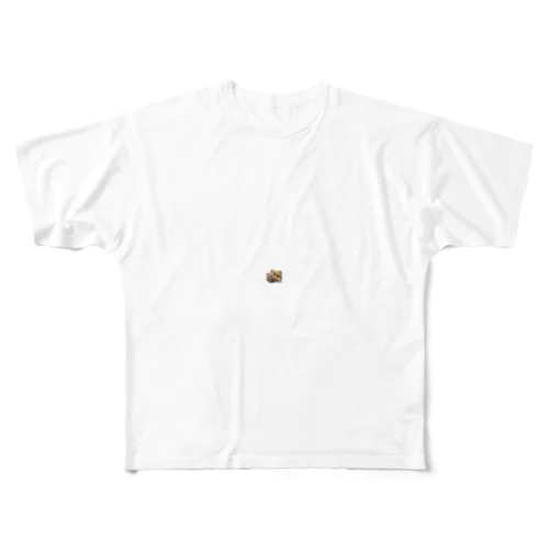 中折れの手っ取り早い対策は、巨人倍増購入 All-Over Print T-Shirt