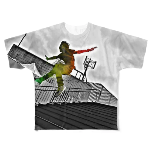 JUMP All-Over Print T-Shirt