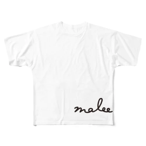 MaLee フルグラフィックTシャツ