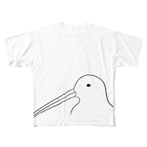 しぎさん フルグラフィックTシャツ