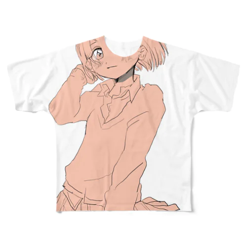 女子高生I フルグラフィックTシャツ