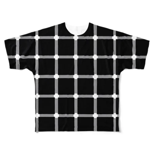 不思議！？点がチカチカするTシャツ All-Over Print T-Shirt