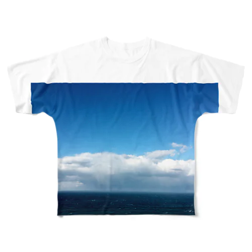 海 フルグラフィックTシャツ