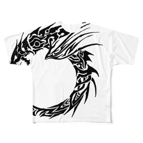 ウロボロス All-Over Print T-Shirt