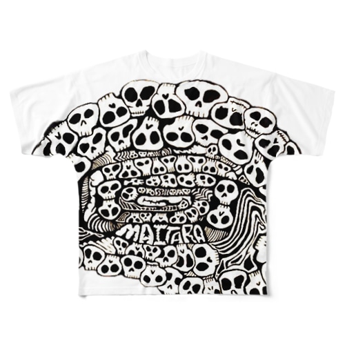 グルグルドクロ All-Over Print T-Shirt
