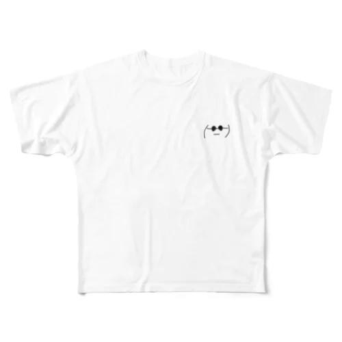 めが02 All-Over Print T-Shirt