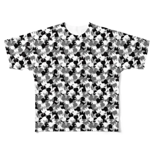 SCP-040-JP ねこですよろしくおねがいします All-Over Print T-Shirt