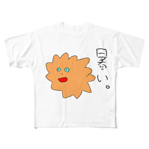 あついちゃん フルグラフィックTシャツ